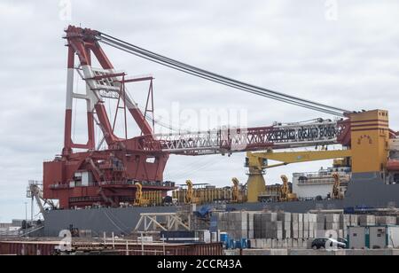 Grue offshore Oceanic 5000 Banque D'Images