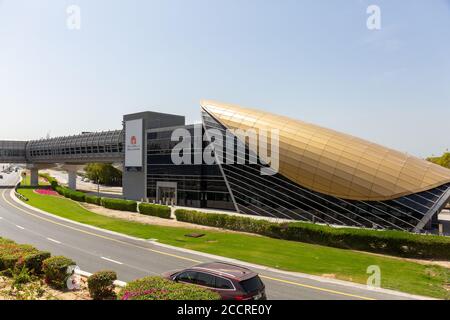 Mall of the Emirates, station de métro RTA Banque D'Images