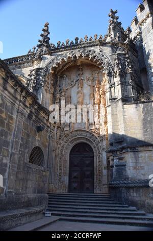 Convento de Cristo Détails extérieurs du couvent du Christ Tomar Portugal Banque D'Images