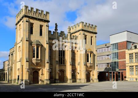 Front of the sessions House, Boston Town, Lincolnshire, Angleterre, Royaume-Uni Banque D'Images