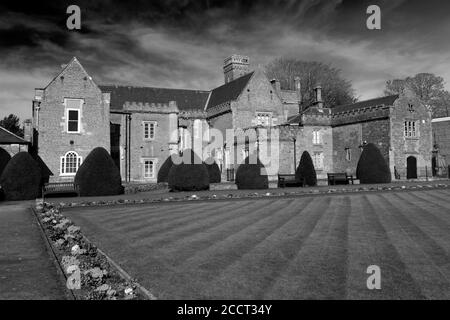 L'été ; Ayscoughfee Hall and gardens ; Spalding ; ville ; comté de Lincolnshire, Angleterre, Royaume-Uni Banque D'Images