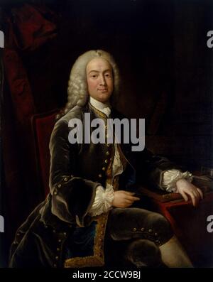 Jean-Baptiste van Loo - William Murray, 1er comte de Mansfield Banque D'Images