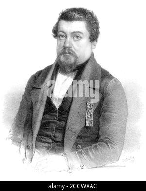 Jean-Baptiste Monnier. Banque D'Images