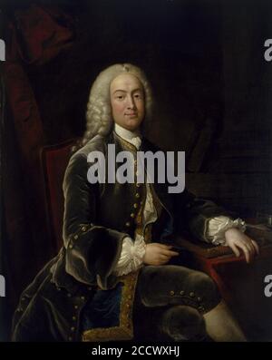 Jean-Baptiste van Loo - William Murray, 1er comte de Mansfield Banque D'Images