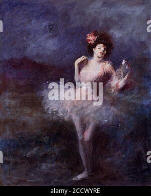 Jean-Louis Forain Dancer. Banque D'Images