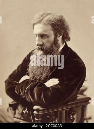 Écrivain écossais et Christian ministre George MacDonald était un grand influence littéraire sur CS Lewis, JRR Tolkien, WH Auden et autres. Banque D'Images