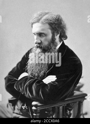 Écrivain écossais et Christian ministre George MacDonald était un grand influence littéraire sur CS Lewis, JRR Tolkien, WH Auden et autres. Banque D'Images