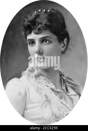 Jennie Jerome Lady Randolph Churchill. Banque D'Images
