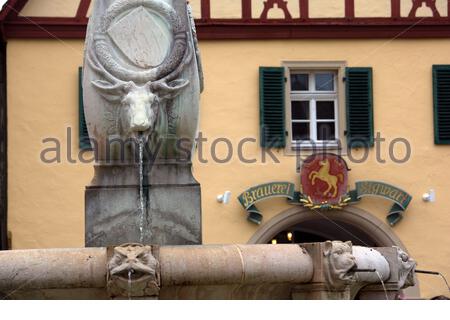 Photo prise à Weissenburg, en Bavière Banque D'Images