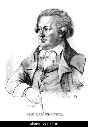 Johan Tobias Sergel. Banque D'Images