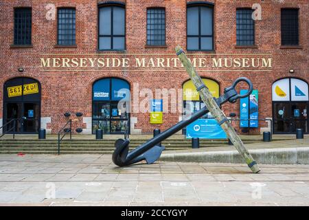 Musée maritime de Merseyside à Royal Albert Dock, Liverpool, Angleterre, Royaume-Uni Banque D'Images