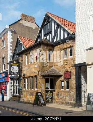 Le Fleece Inn, un pub historique situé dans le centre de Northallerton, dans le North Yorkshire Banque D'Images