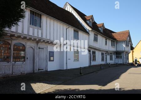 Guildhall de la Guild of Coprus Christi, Lavenham, Suffolk Banque D'Images