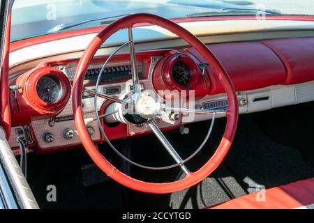 Détail du Mercury Turnpike Cruiser 1957 Banque D'Images