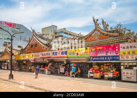 24 août 2020 : le temple de Dieu de la ville de Hsinchu à Hsinchu, Taïwan, est le plus grand temple à l'époque où il a été terminé, adorant la seule province Banque D'Images