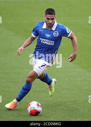 Brighton et Hove Albion Neal Maupay lors du match de la Premier League à Turf Moor, Burnley. Banque D'Images