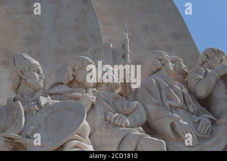 Monuments portugais pour l'histoire de la navigation Banque D'Images