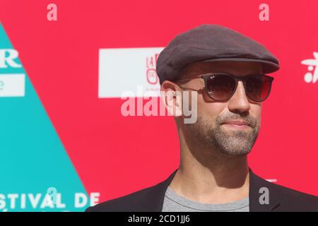 25 août 2020: 25 août 2020 (Malaga) Photocall de la Loi du film d'Or avec la présence ; Gonzalo MirÃ³, fils de Pilar MirÃ³ au 23e Festival du film espagnol à Malaga Credit: Lorenzo Carnero/ZUMA Wire/Alamy Live News Banque D'Images