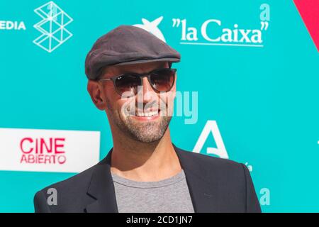 25 août 2020: 25 août 2020 (Malaga) Photocall de la Loi du film d'Or avec la présence ; Gonzalo MirÃ³, fils de Pilar MirÃ³ au 23e Festival du film espagnol à Malaga Credit: Lorenzo Carnero/ZUMA Wire/Alamy Live News Banque D'Images