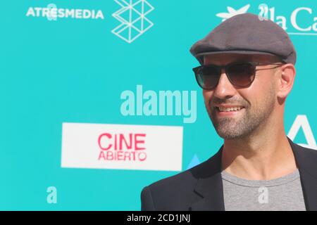 25 août 2020: 25 août 2020 (Malaga) Photocall de la Loi du film d'Or avec la présence ; Gonzalo MirÃ³, fils de Pilar MirÃ³ au 23e Festival du film espagnol à Malaga Credit: Lorenzo Carnero/ZUMA Wire/Alamy Live News Banque D'Images