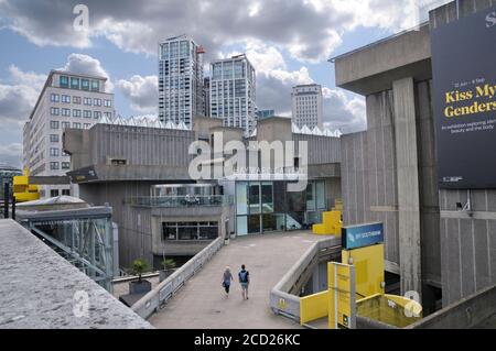The Hayward Gallery, Southbank Center, South Bank, Londres, Angleterre, Royaume-Uni Banque D'Images