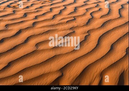 Close up image de sable magnifique texture background Banque D'Images