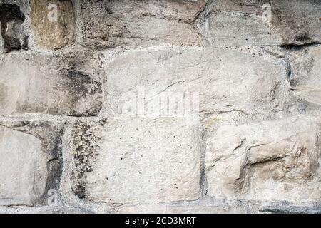 Fragment d'un mur en pierre taillée à partir d'un Banque D'Images