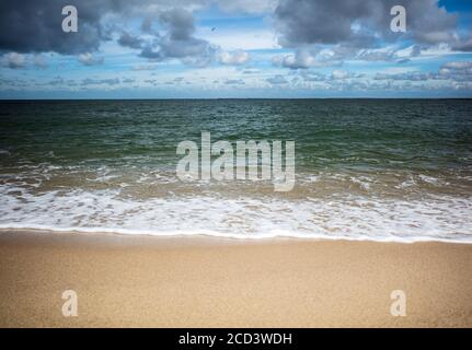 plage solitaire sur sylt allemagne Banque D'Images