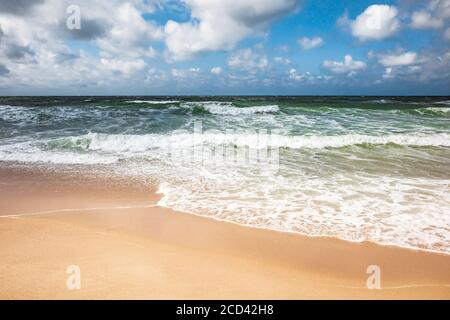 plage solitaire sur sylt allemagne Banque D'Images