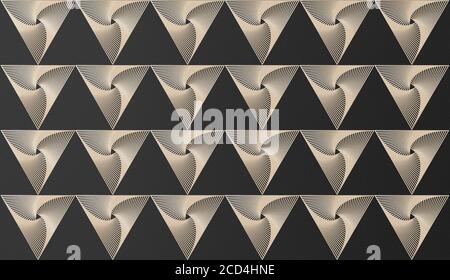 Arrière-plan abstrait de motif sans couture avec formes géométriques Banque D'Images