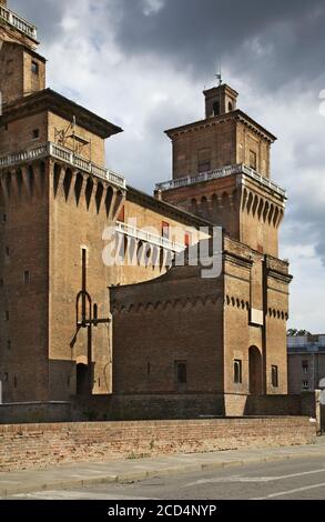 Château de Saint Michel - Château d'Este à Ferrare. Italie Banque D'Images