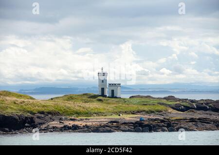 Phare d'Elie Ness, à Elie, Fife, Écosse Banque D'Images