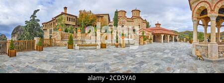 Monastère de Varlaam, Meteora, Thessalie, Grèce Banque D'Images