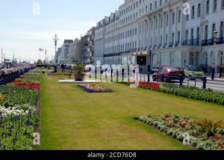 Seafront Gardens, Eastbourne, East Suussex, Angleterre Banque D'Images