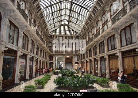 Turin, Italie - 2 juin 2018 - la belle vieille ville de Turin, la plus belle ville du Piémont, Italie Banque D'Images