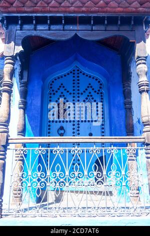 Portes à Chefchaouen Banque D'Images