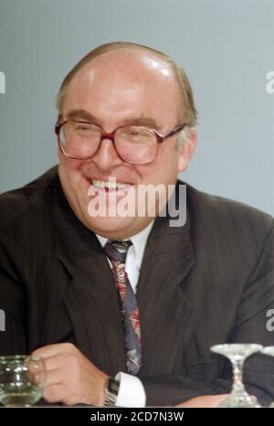 John Smith, député de la plate-forme de la Conférence du Parti travailliste au Centre Brighton à East Sussex. 27 septembre 1993. Photo: Neil Turner Banque D'Images