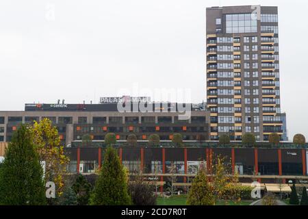 Iasi, Roumanie - 11.11.2019: Le centre commercial Palas à Iasi, Roumanie Banque D'Images