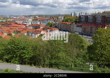 Paysage urbain de Göteborg, Suède Banque D'Images