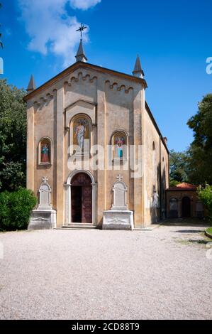 Italie, Lombardie, Desenzano del Garda, San Martino Della Battaglia Ossuary Banque D'Images