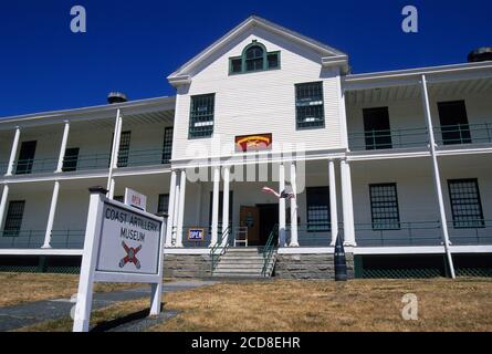 Coast Artillery Museum, Fort Worden State Park, Washington Banque D'Images