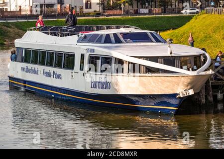 Italie Veneto Riviera del Brenta - il Burchiello Banque D'Images