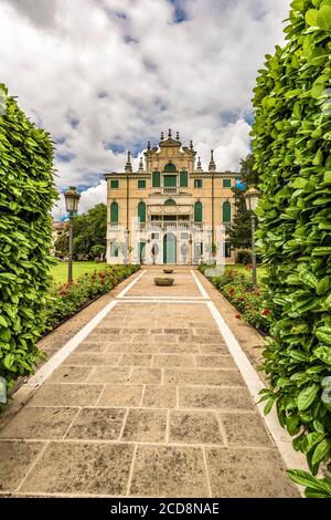 Italie Veneto Riviera del Brenta - Fiesso d'Artico (VE) - Villa Recanati Zucconi Banque D'Images