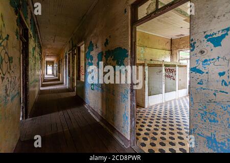 Sanatorio Dúran à Tierra Blanca, Costa Rica Banque D'Images