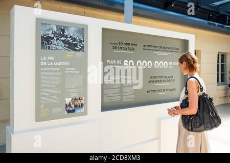 France, Paris, Musée de la libération de Paris Banque D'Images