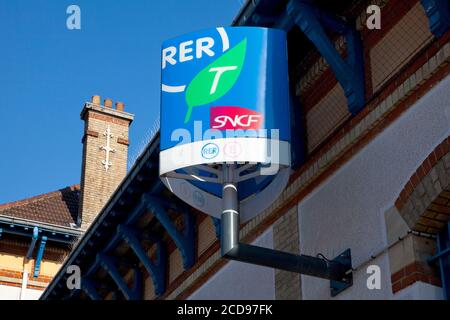 France, Seine Saint Denis, Rosny sous Bois, Station Rosny sous Bois Banque D'Images