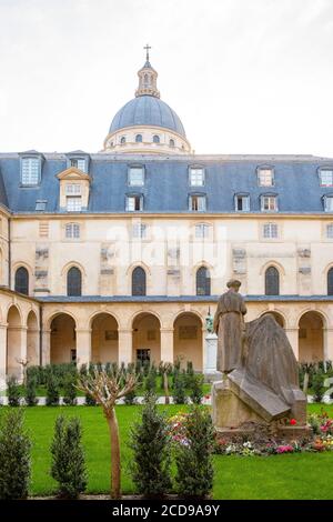 France, Paris, quartier de montagne Sainte Geneviève, Ecole secondaire Henri IV Banque D'Images