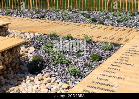 France, Alpes Maritimes, Menton, Festival du jardin de la Côte d'Azur 2019, jardin Banque D'Images