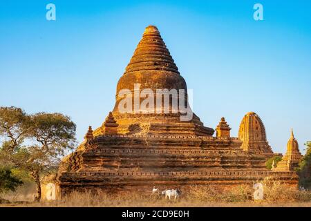 Myanmar (Birmanie), région de Mandalay, Bagan classé au patrimoine mondial par le site archéologique bouddhiste de l'UNESCO Banque D'Images