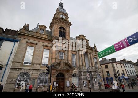 hôtel de ville de kendal sur highgate Kendal cumbria angleterre royaume-uni Banque D'Images